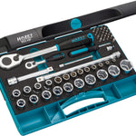 Hazet 47 Pce 1/4in & 1/2in Socket Set 953HP 