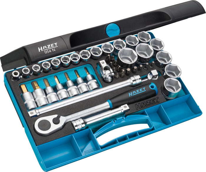 Hazet 44 Pce 1/2in Socket Set 954N 