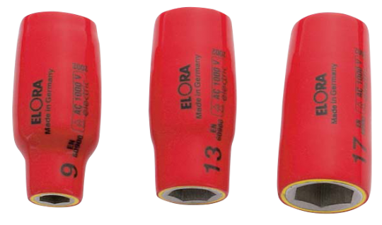 Elora VDE-Hexagon socket 1/2in 971-22mm