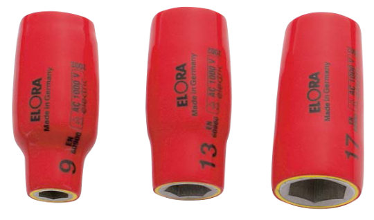 Elora VDE-Hexagon socket 1/2in 971-13mm