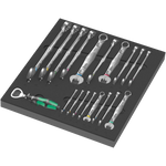 Wera 9706 Tool Rebel Roller Cabinet Stainless 2 with Tool Assortment, 191 Piece 150136