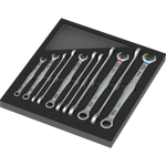 Wera 9735 Foam Insert 6007 Joker Set 1 Ring Ratchet Spanner Set, 12 Piece 150125