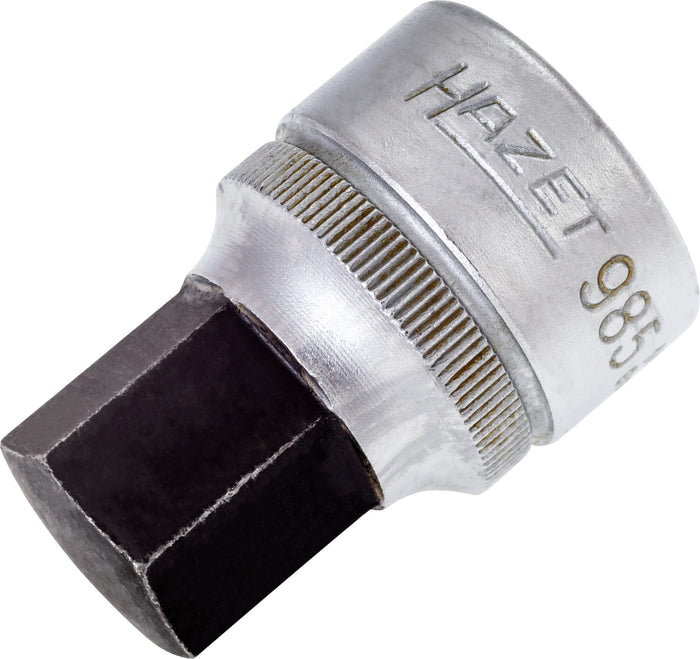 Hazet 1/2in 17mm Hexagon Screwdriver Socket 985-17 