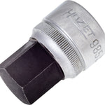 Hazet 1/2in 19mm Hexagon Screwdriver Socket 985-19 