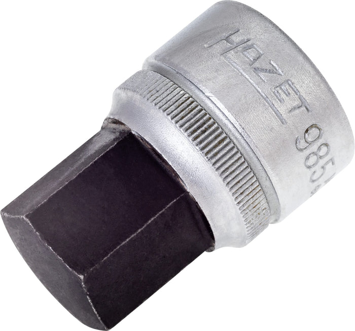 Hazet 1/2in 19mm Hexagon Screwdriver Socket 985-19 