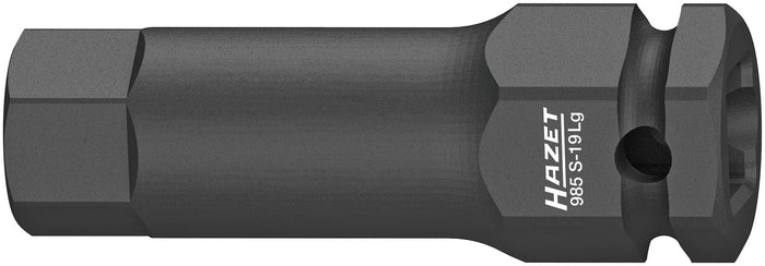 Hazet 1/2in 19mm Hex Impact Socket Bit 985S-19LG 