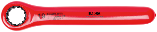Elora VDE-Ring Ratchet Spanner 986-15mm