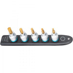 Hazet 5 Pce 1/2in Smartrail Metric Hexagon Socket Set 986K-SR/5