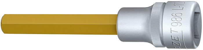 Hazet 1/2in 10mm Drive Hex Socket Bit 986L-10 