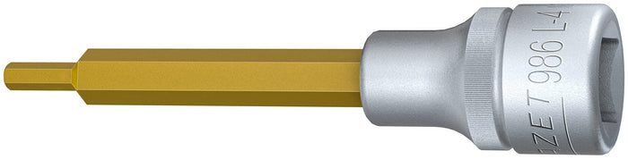 Hazet 1/2in 4mm Drive Hex Socket Bit 986L-4 