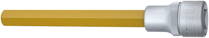 Hazet 1/2in 11mm Drive Hex Socket Bit 986Sl-11 