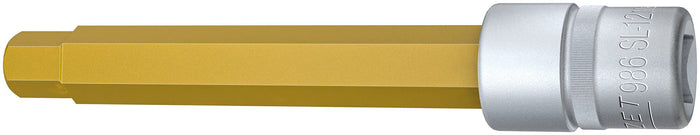 Hazet 1/2in 12mm Drive Hex Socket Bit 986Sl-12 