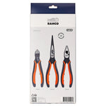 Bahco Ergo All-Round Pliers Tool Set 3 Piece