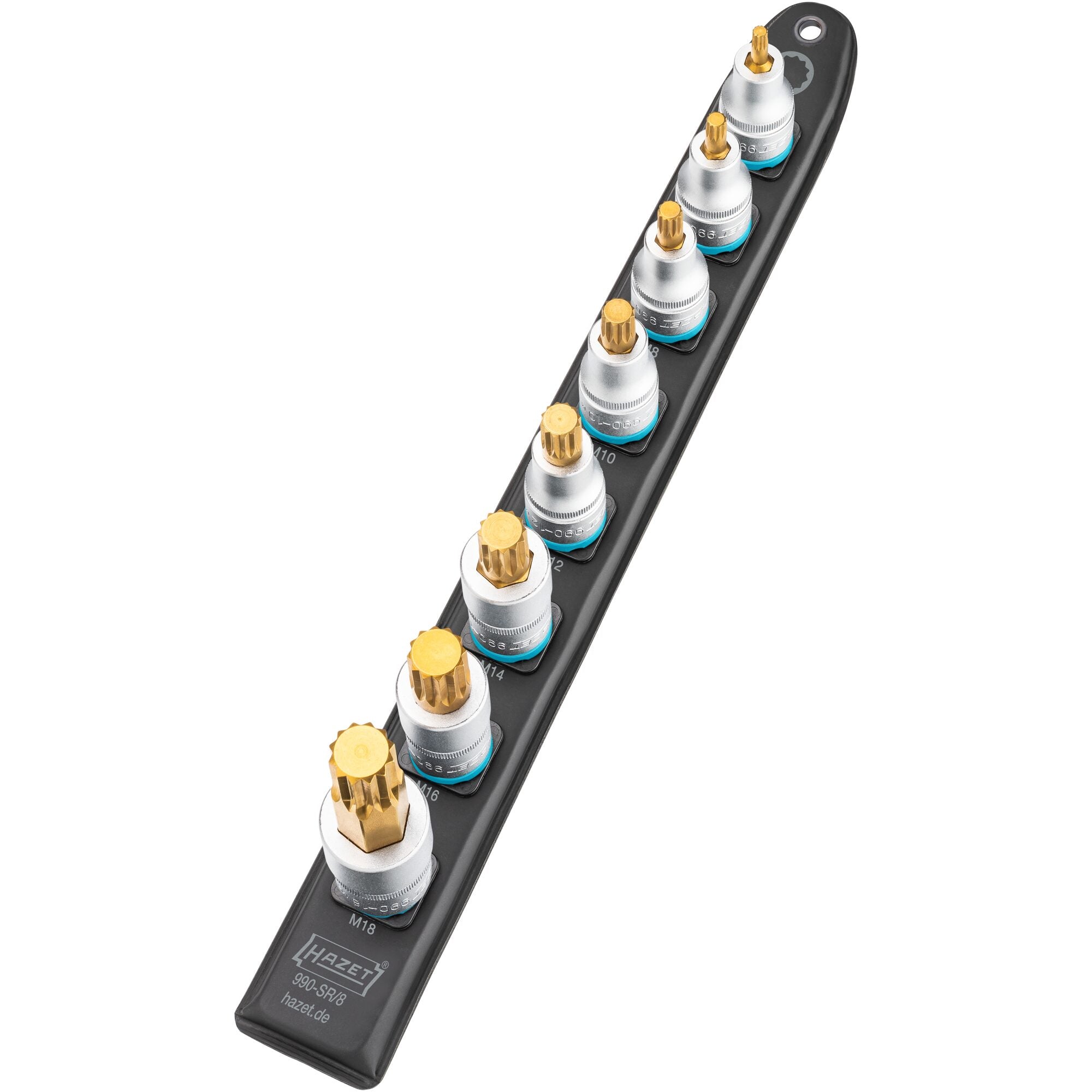 Hazet Xzn Socket HAZET 990SLG-12 M12 XZN Extra-Long Screwdriver Socket - 1/2 Inch Square Drive Professional Mechanic Tools