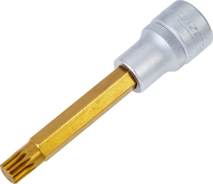 Hazet 1/2in Screwdriver Socket XZN 990LG-10 M10