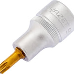 Hazet 1/2in Drive Tamper-Resistant Torx Screwdriver Socket 992-T30H 