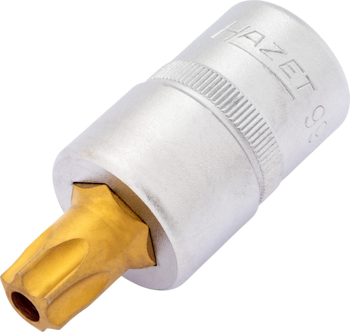 Hazet 1/2in Drive Tamper-Resistant Torx Screwdriver Socket 992-T55H 