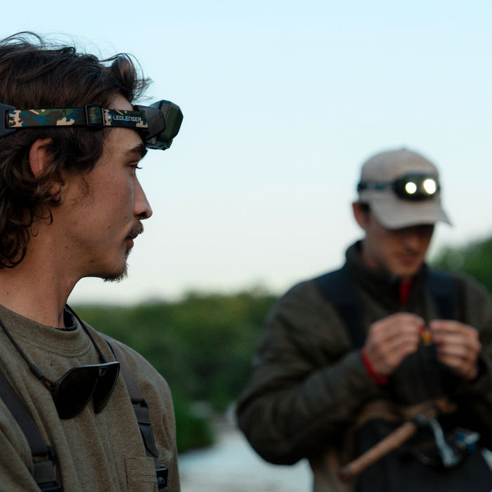 Ledlenser HF8R Core RGB 1600lm Rechargeable IP68 Adaptive Light Beam Technology Headlamp Camo