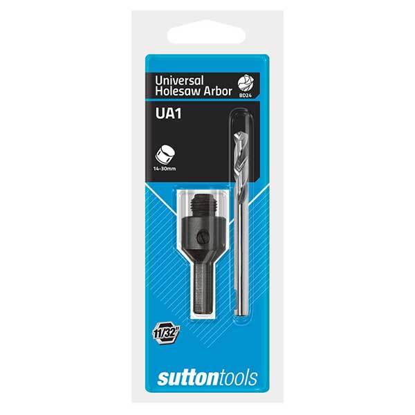 Sutton Holesaw H112 UA-1 ARBOR Suits 14mm to 30mm diameters