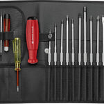 PB Swiss 38515 SwissGrip Evo All Rounder Set with Interchangeable Blades in Roll-Up Case in Box