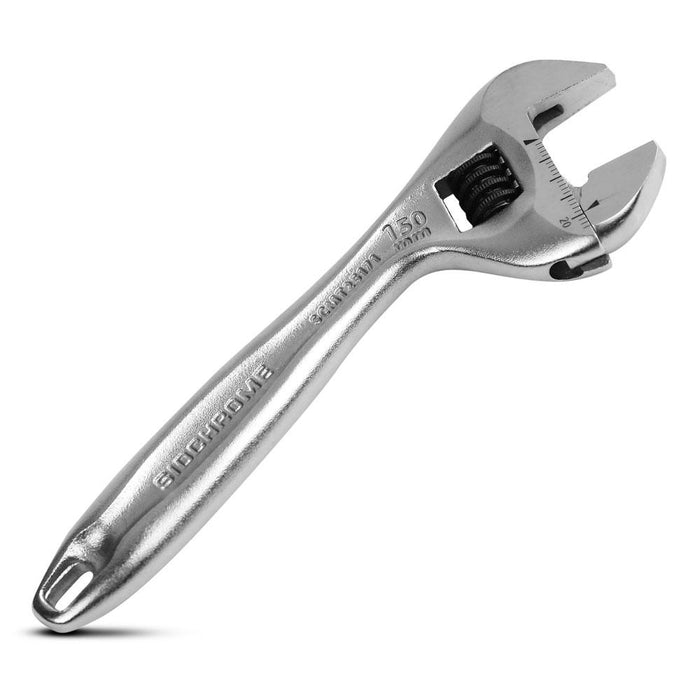 Sidchrome Quick Adjust Wrench Chrome 150mm/6''