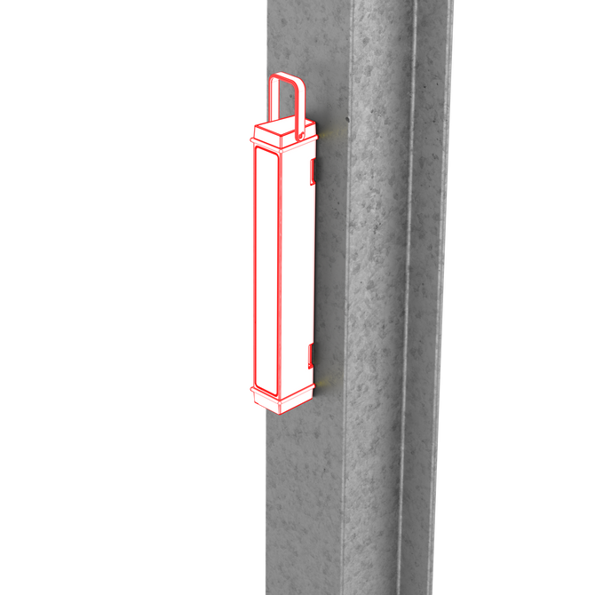 Ledlenser AF2R Work 1000lm Rechargeable Multi-Positional Light Integrated Ruler & Red Blink LED
