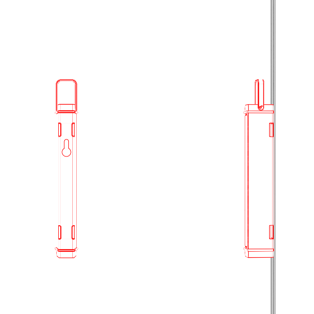 Ledlenser AF2R Work 1000lm Rechargeable Multi-Positional Light Integrated Ruler & Red Blink LED