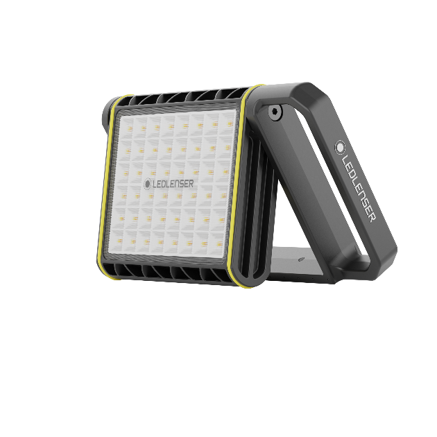 Ledlenser AF8R Work 4000lm Rechargeable/Mains Hybrid Floodlight IP67 Diffuser & Tunable White Light