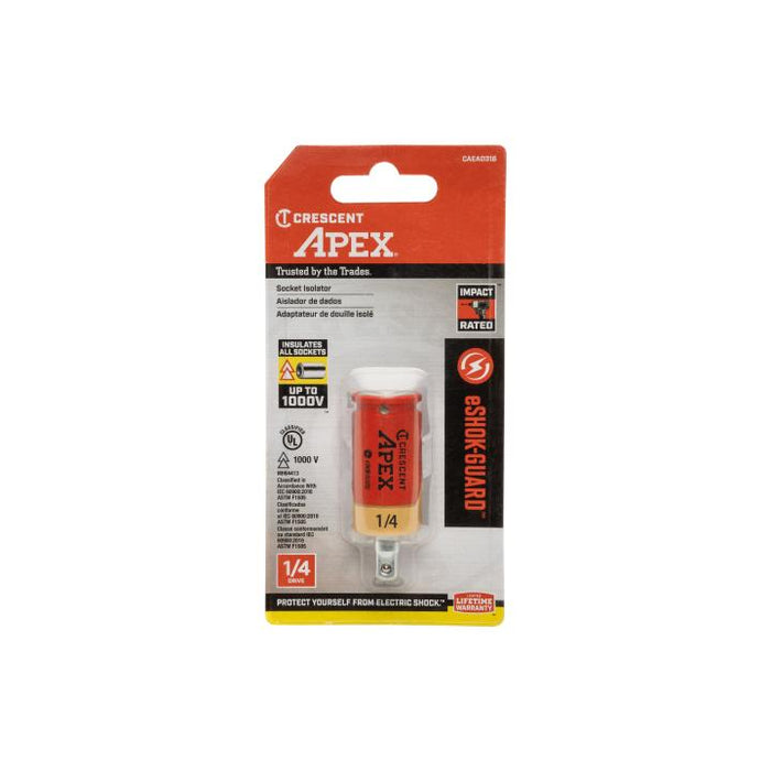 Crescent eSHOK-GUARD™ Socket Isolator 1/4