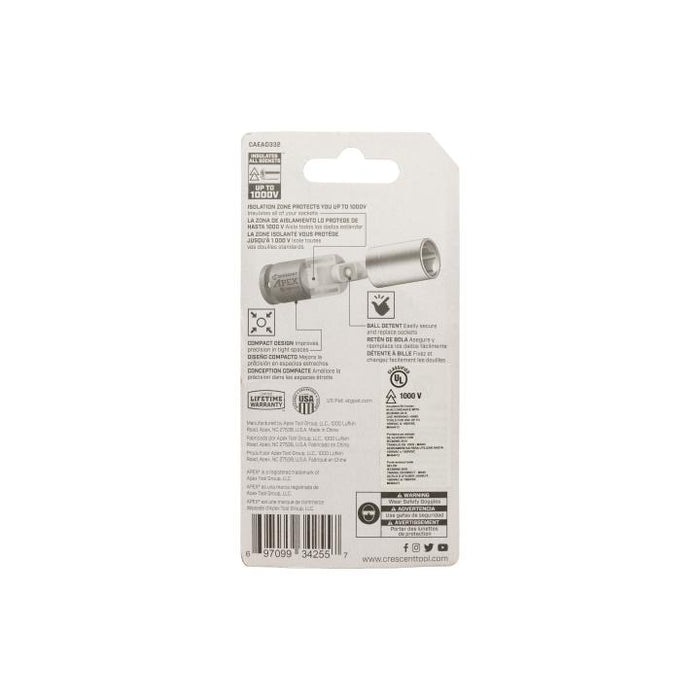 Crescent eSHOK-GUARD™ Socket Isolator 1/2