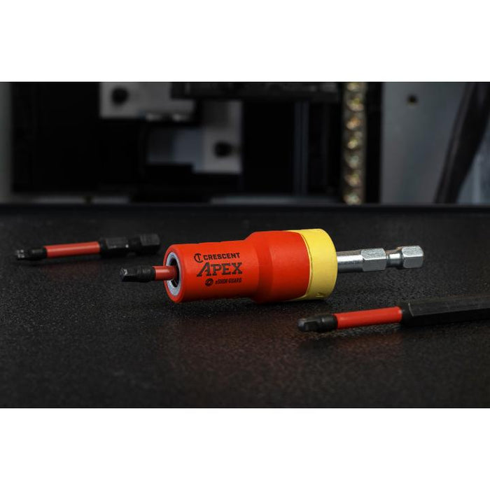 Crescent eSHOK-GUARD™ Magnetic Isolated Bit Holder 1/4