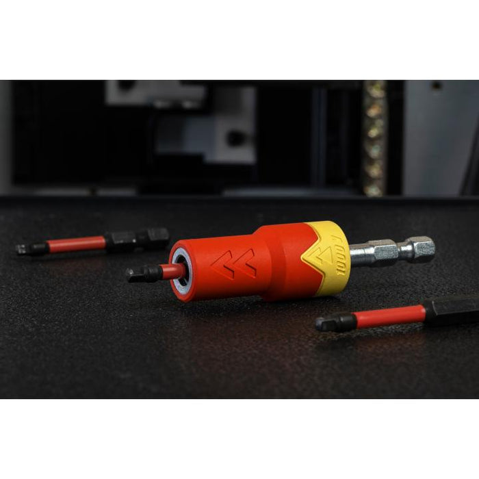 Crescent eSHOK-GUARD™ Magnetic Isolated Bit Holder 1/4