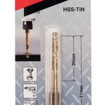Makita HSS-TiN G-Series Metal Drill Bit 4.0x71mm 1/4