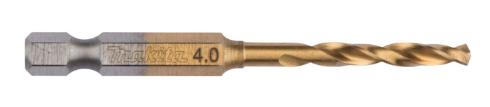 Makita HSS-TiN G-Series Metal Drill Bit 4.0x71mm 1/4