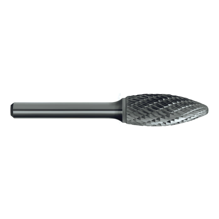Sutton Double Cut Carbide Burrs Flame Shape