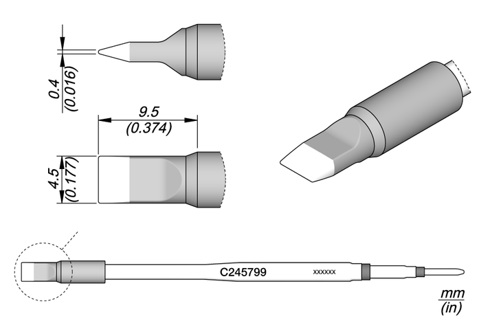 JBC Blade Cartridge 4.5