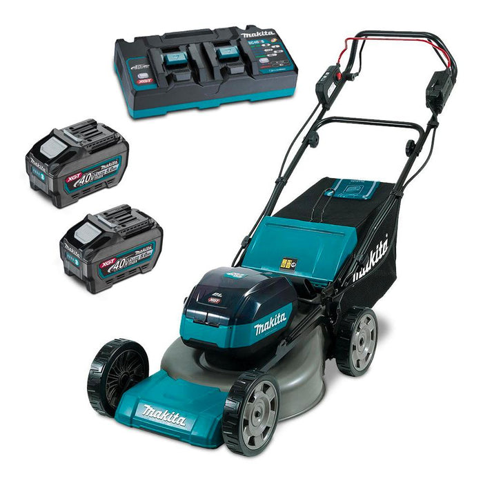 Makita 40V Max Brushless 534mm Lawn Mower Kit LM002GT203