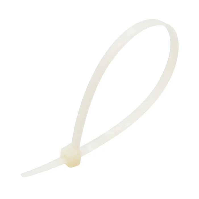 Kincrome Natural Cable Tie Pack 200 x 4.6mm, 100 Pce