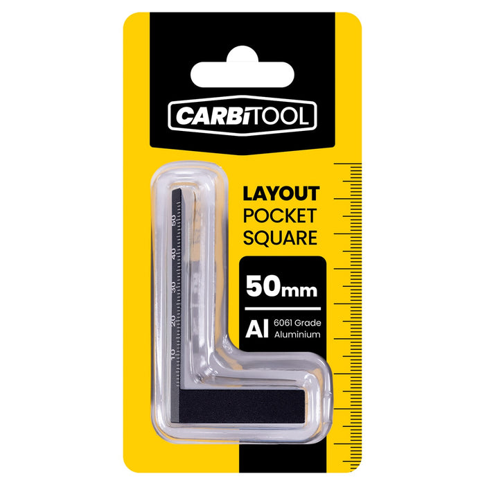 Carbitool Measuring Rule Hook Stop Pocket 50mm
