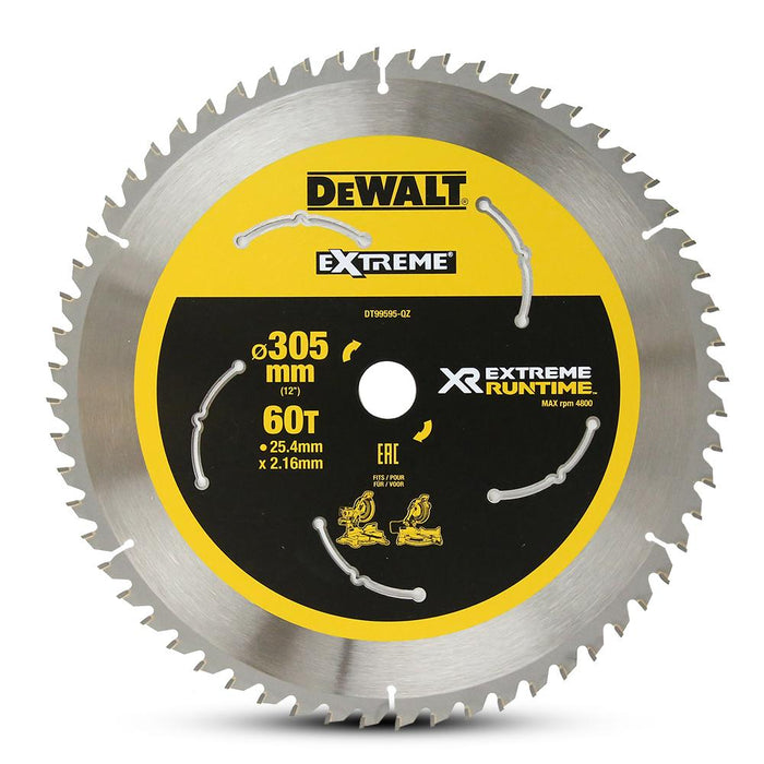 Dewalt Saw Blade XR Extreme Runtime 305mm X 60T (25.4mm)