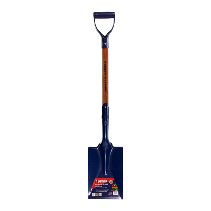 Spear & Jackson Country Timber Garden Spade Poly D Handle