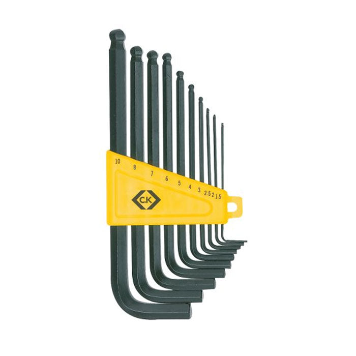 CK Ball End Hexagon Key Metric Set Of 10