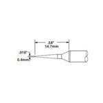 Metcal CVC Soldering Cartridge Conical Narrow (∅xL) 0.4x14.7mm 700 Series CVC-7CN1504A