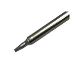 Metcal CVC Soldering Cartridge Chisel (W x L) 1.8mm x 9.9mm 800 Series CVC-8CH0018S