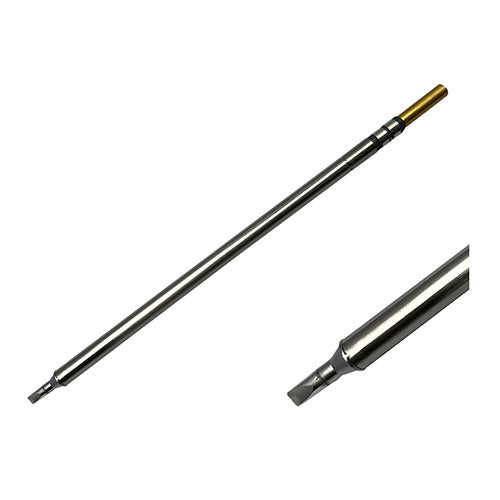 Metcal CVC Soldering Cartridge Chisel (W x L) 2.5mm x 9.9mm 800 Series CVC-8CH0025S