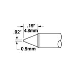 Metcal CVC Soldering Cartridge Conical 0.7mm 900 Series CVC-9CN4805S