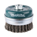 Makita Knot Cup Wire Brush 100mm Dia. M14x2mm D-29290