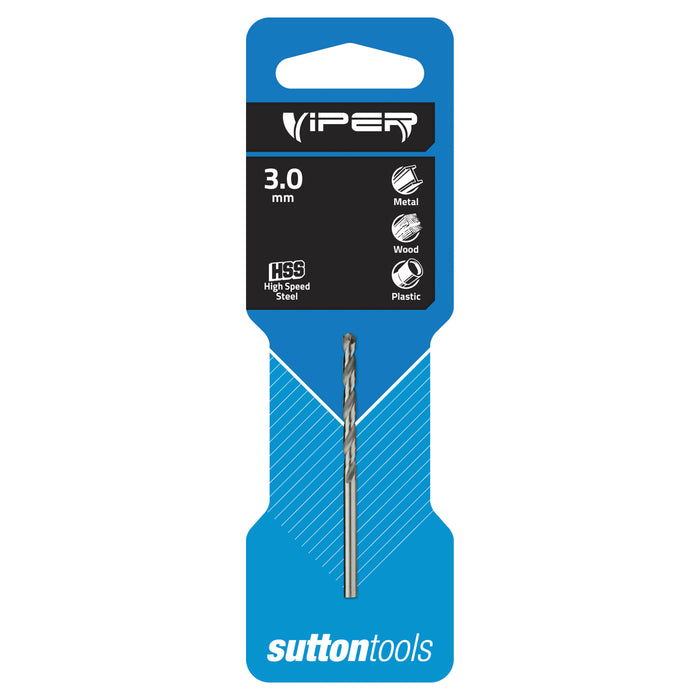 Sutton D1050300 Jobber Drill 3.0mm Viper