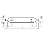 Sutton Centre Drills Plain Type Size #4 - 3.18mm