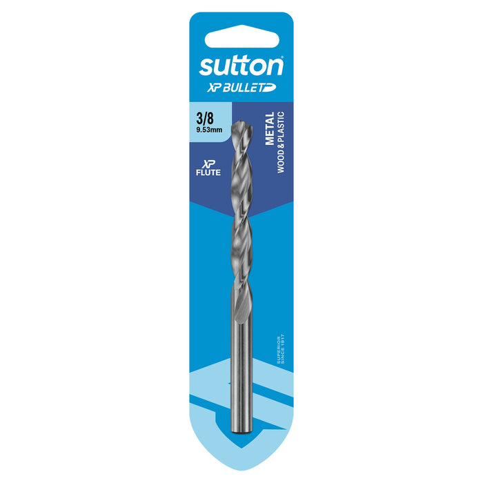 Sutton XP Bullet Jobber Drill Bit Carded 3/8